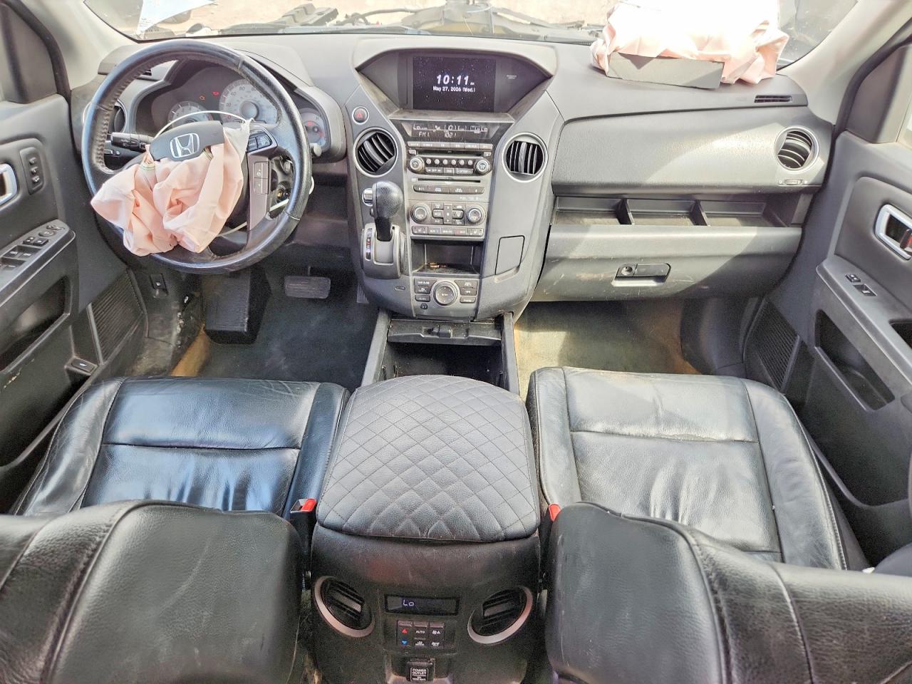 2013 Honda Pilot Touring Silver vin: 5FNYF4H97DB065706