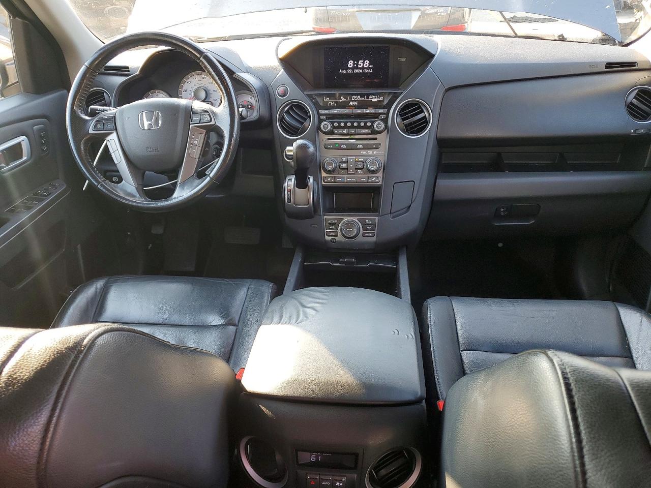 2014 Honda Pilot Touring Gray vin: 5FNYF4H97EB017723