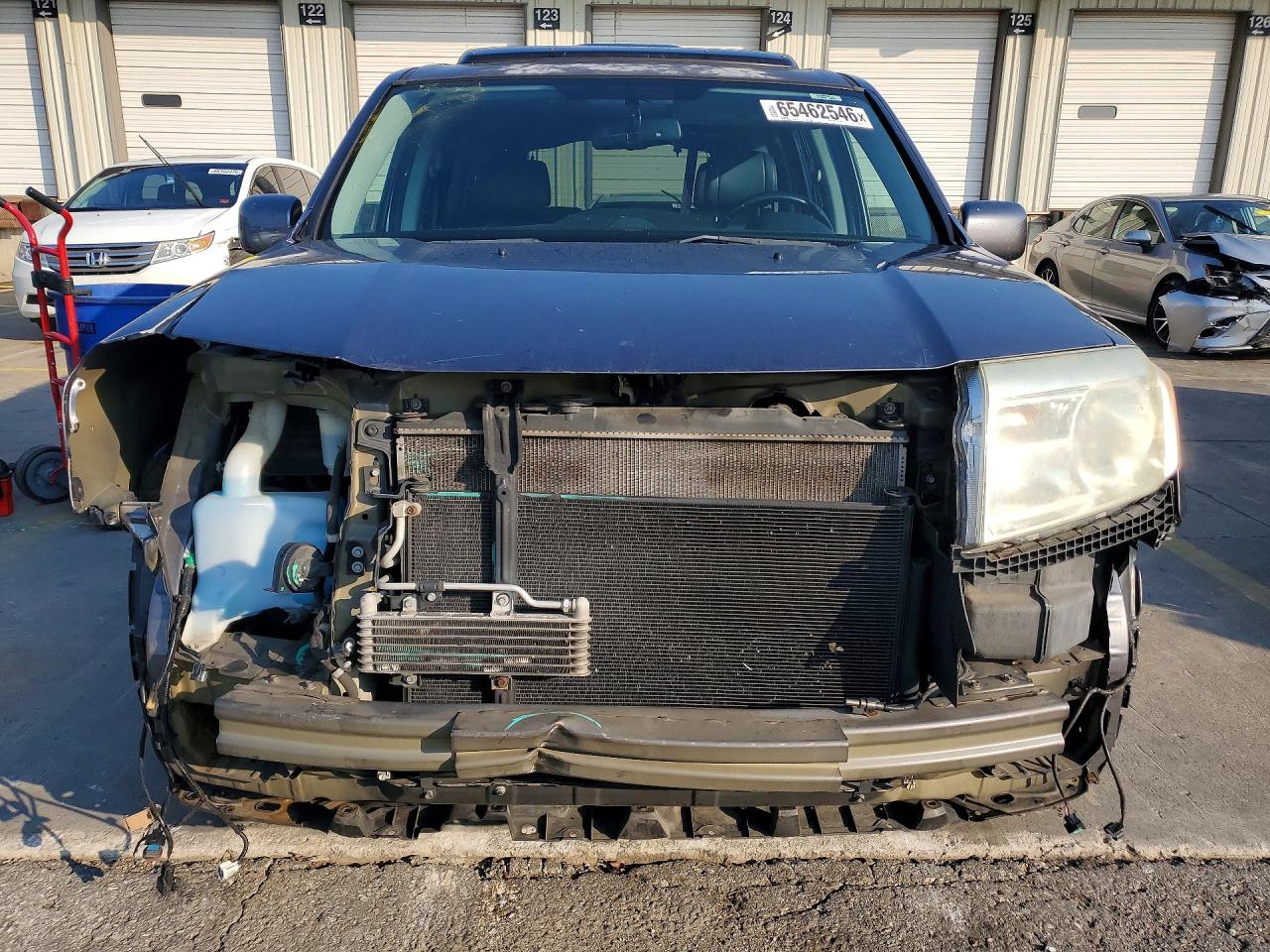 2014 Honda Pilot Touring Gray vin: 5FNYF4H97EB017723