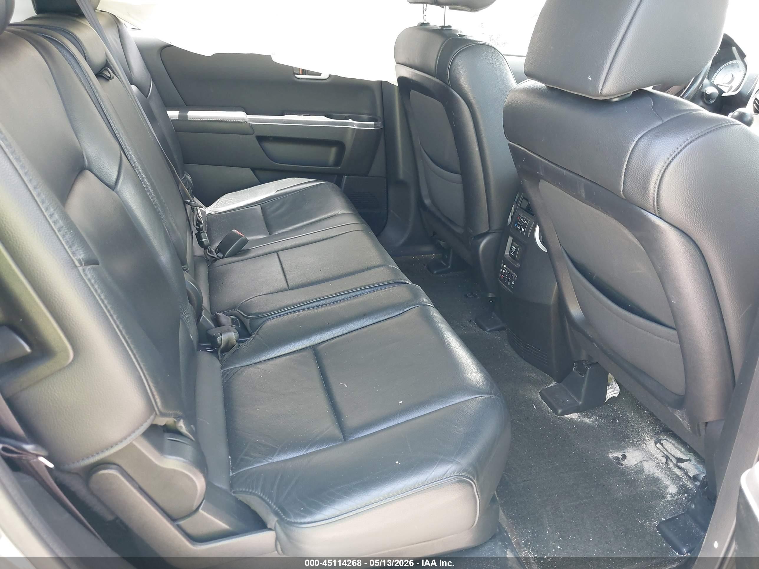 2015 Honda Pilot Touring Gray vin: 5FNYF4H97FB033583