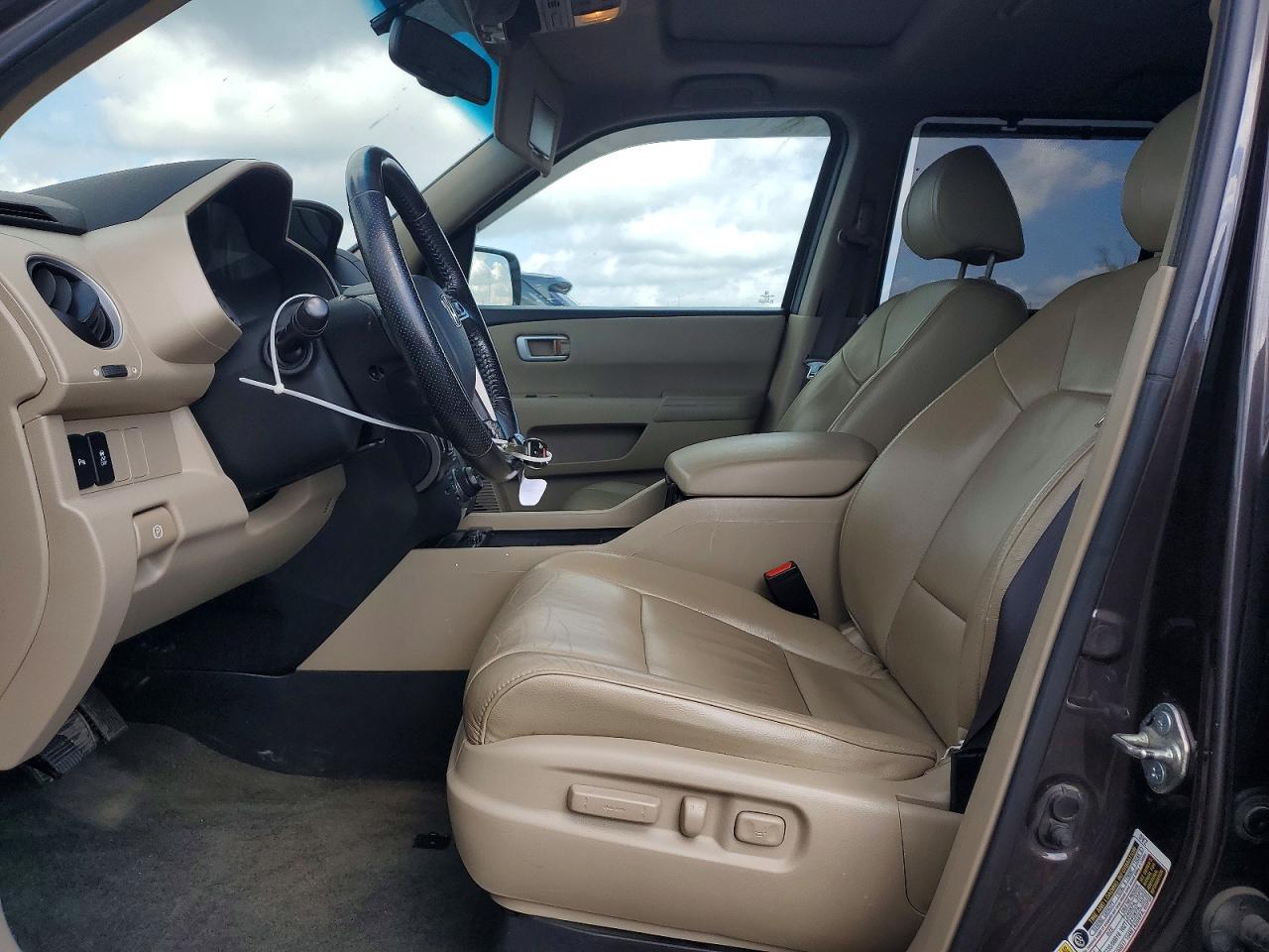 2015 Honda Pilot Touring Charcoal vin: 5FNYF4H97FB060878