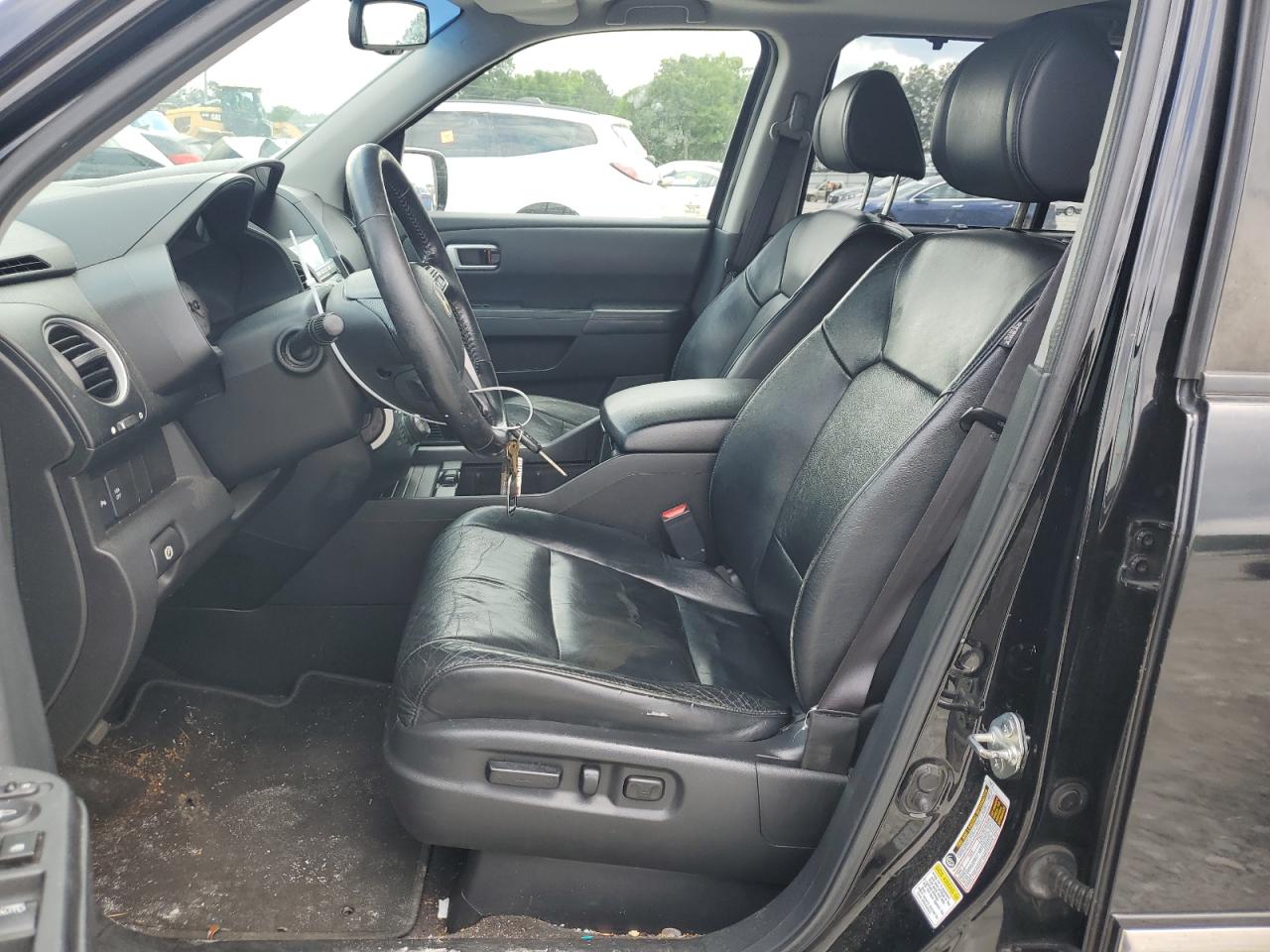 2010 Honda Pilot Touring Black vin: 5FNYF4H98AB014498