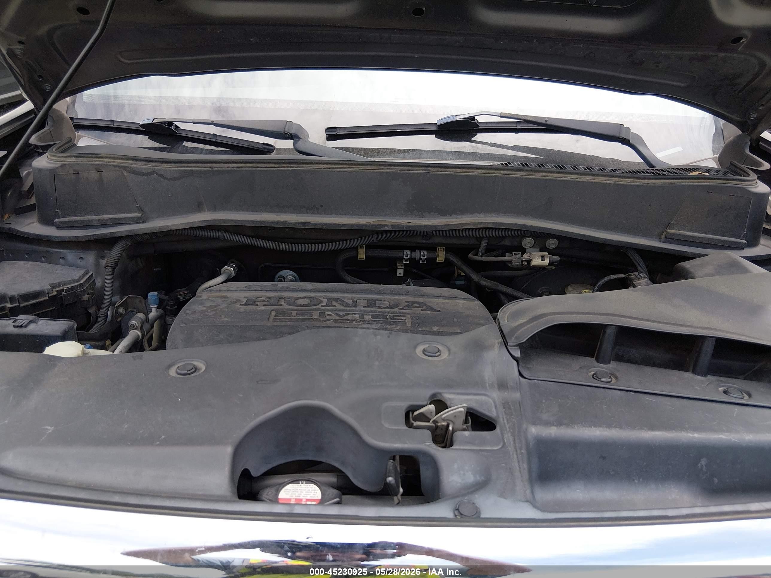 2011 Honda Pilot Touring Серый vin: 5FNYF4H98BB081104