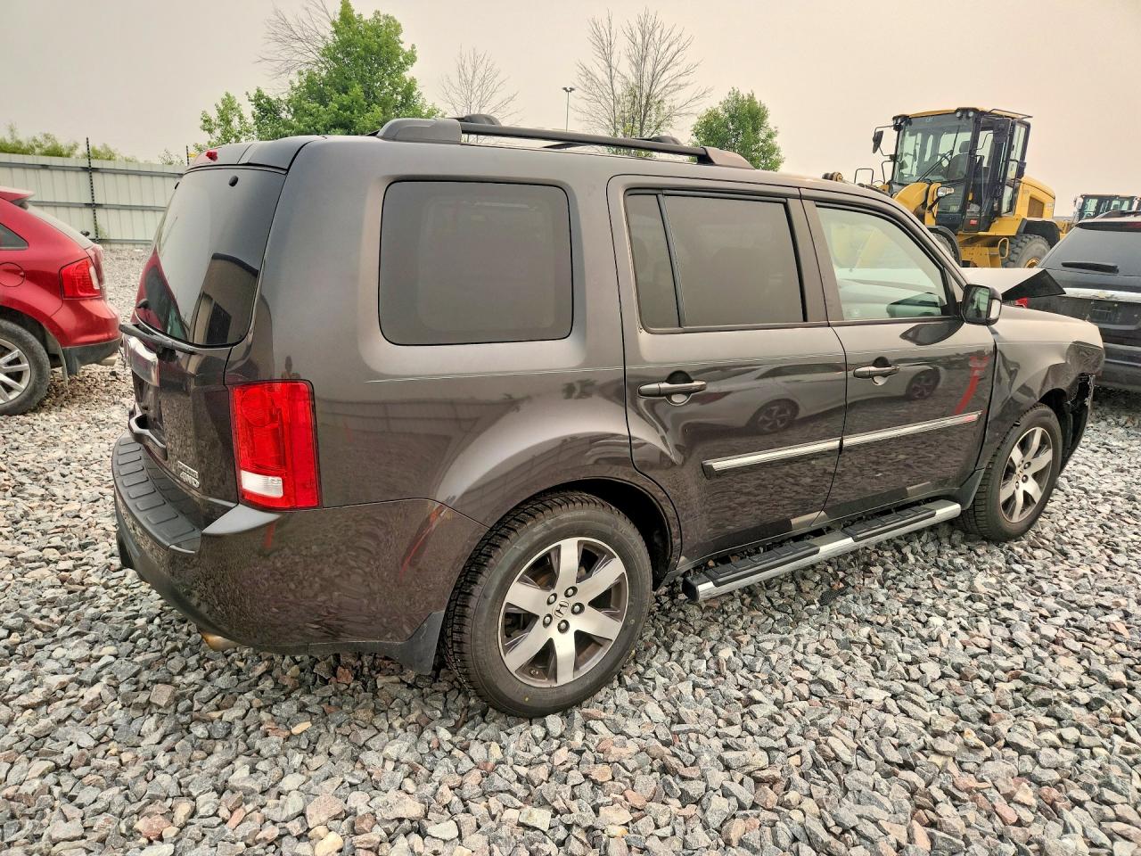 2012 Honda Pilot Touring Brown vin: 5FNYF4H98CB031305