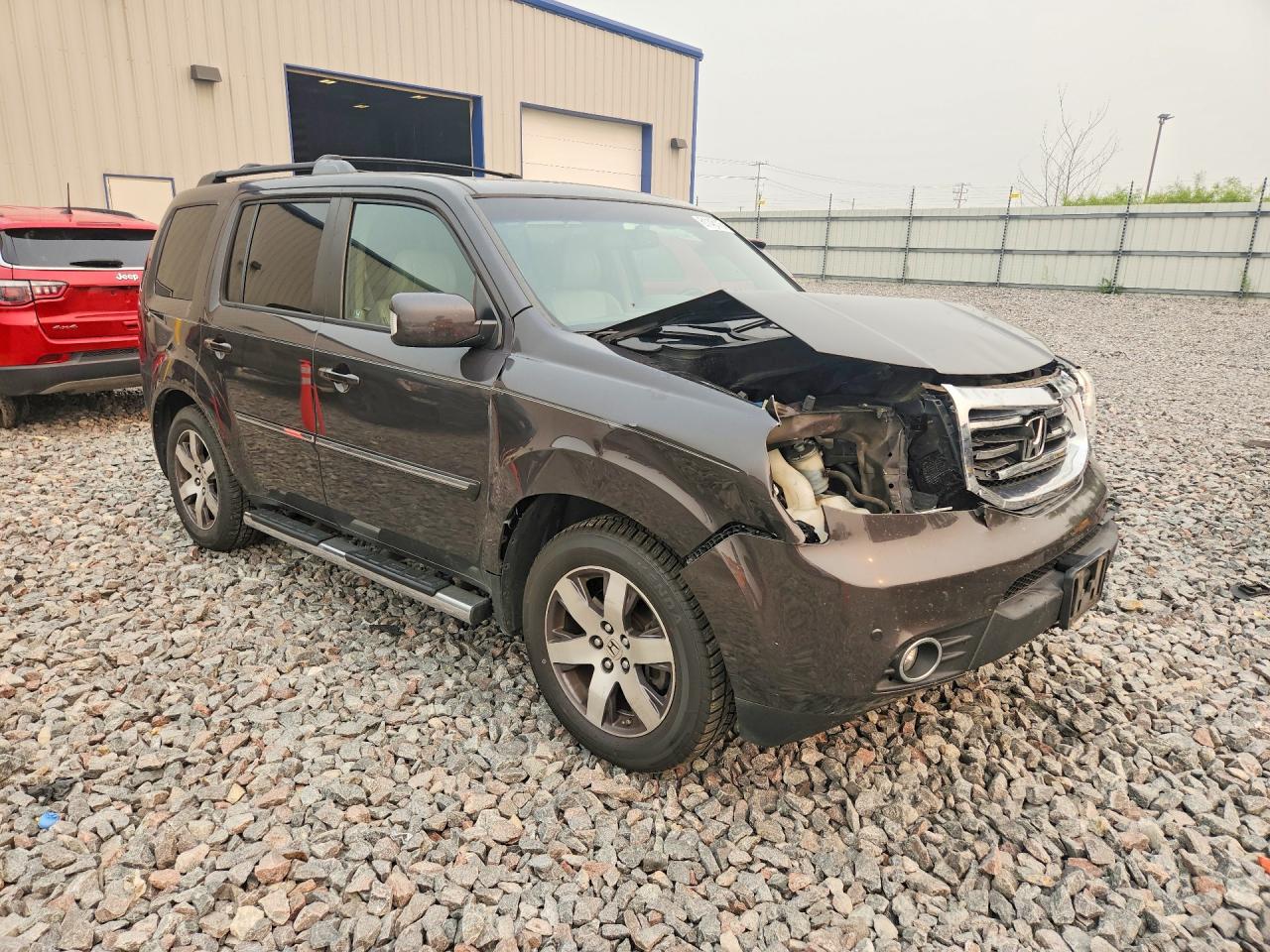 2012 Honda Pilot Touring Brown vin: 5FNYF4H98CB031305