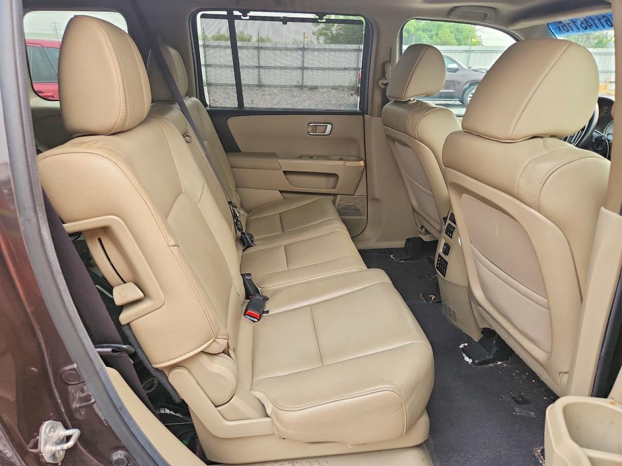 2012 Honda Pilot Touring Brown vin: 5FNYF4H98CB031305