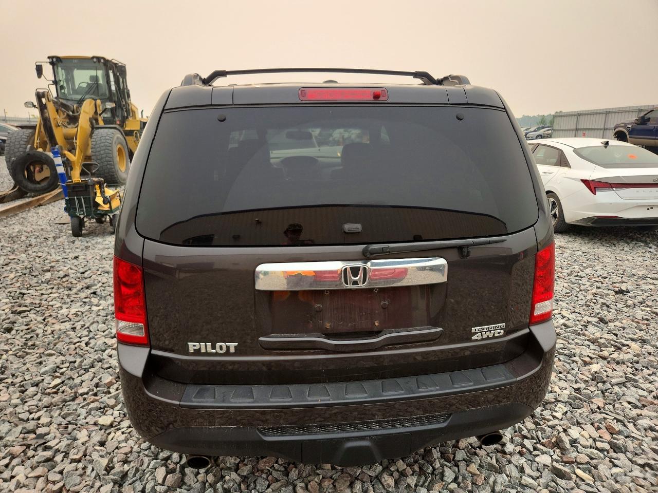 2012 Honda Pilot Touring Brown vin: 5FNYF4H98CB031305