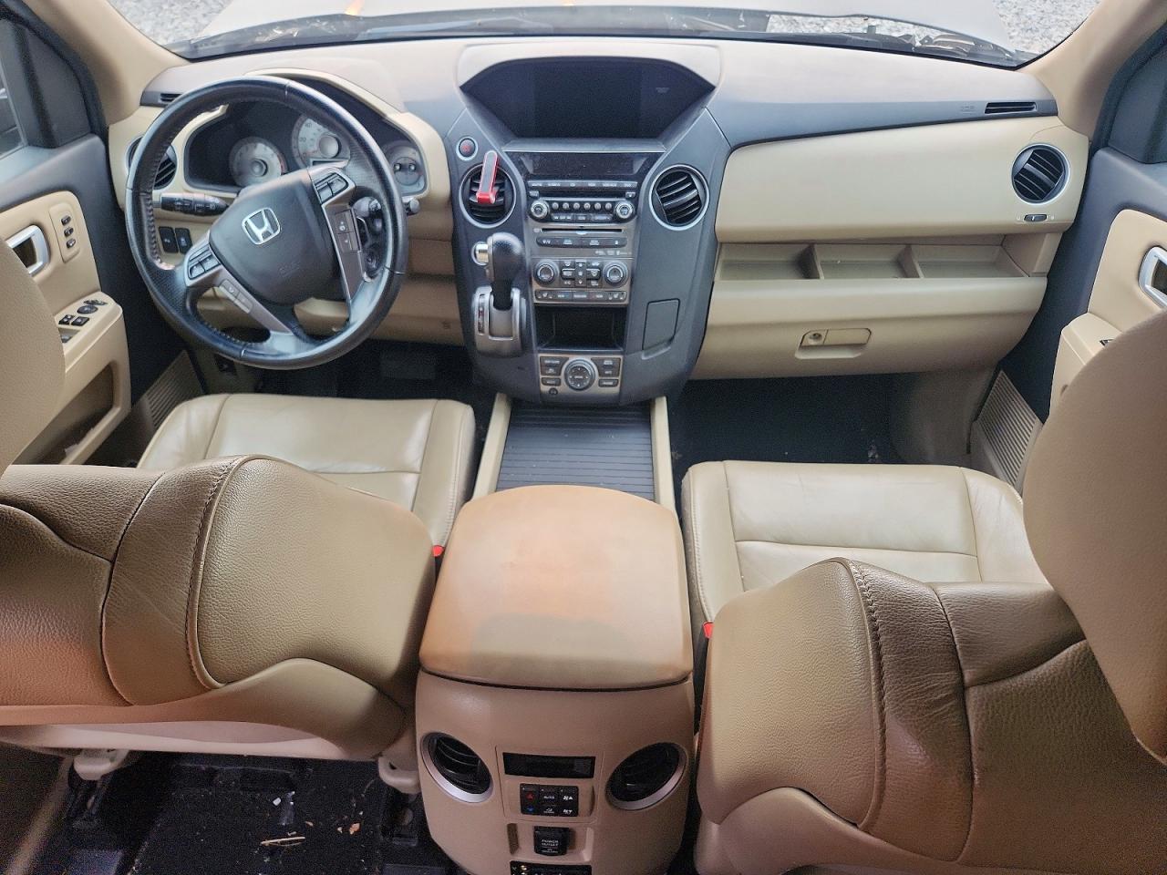 2012 Honda Pilot Touring Brown vin: 5FNYF4H98CB031305