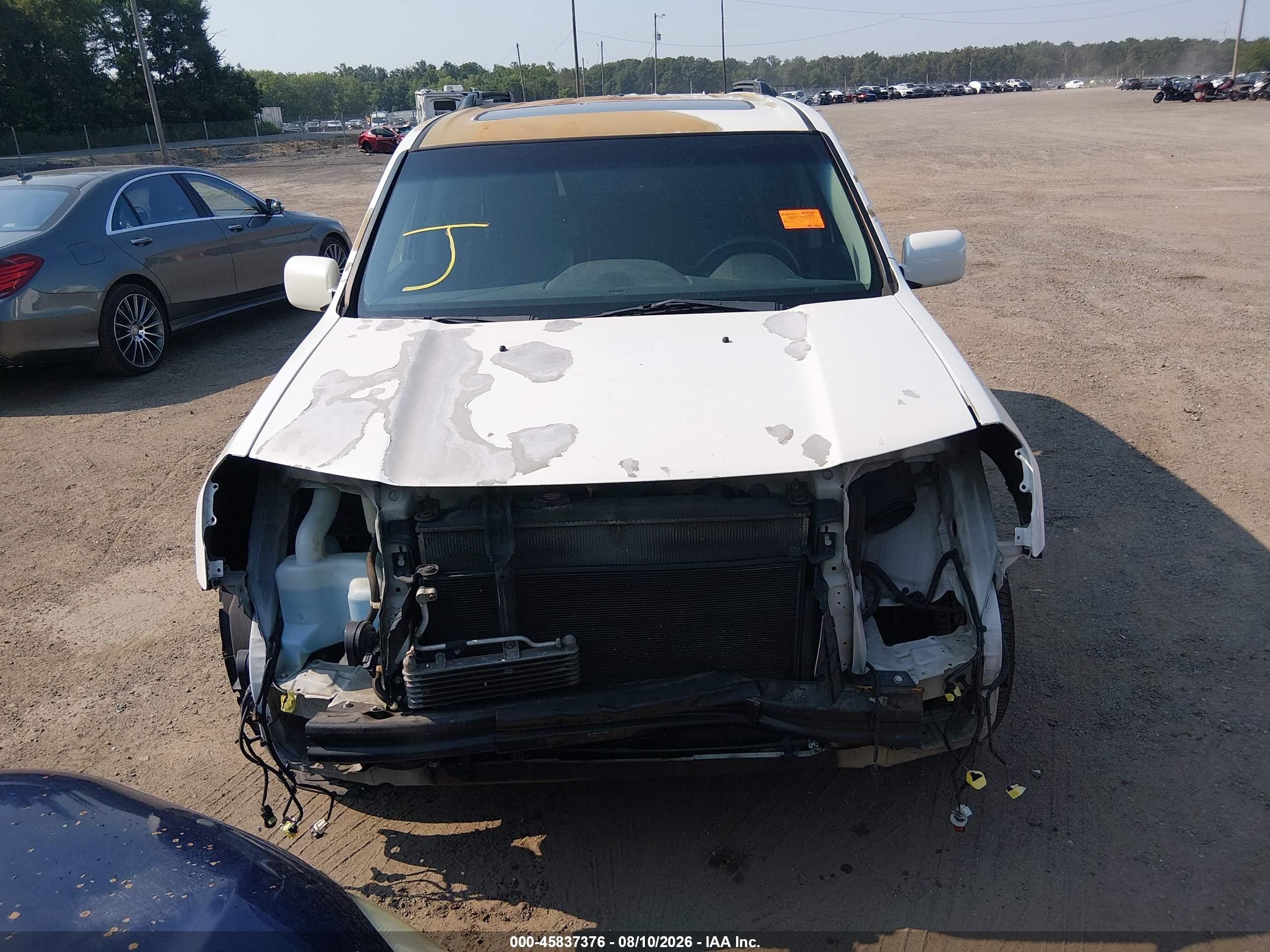 2012 Honda Pilot Touring White vin: 5FNYF4H98CB037931