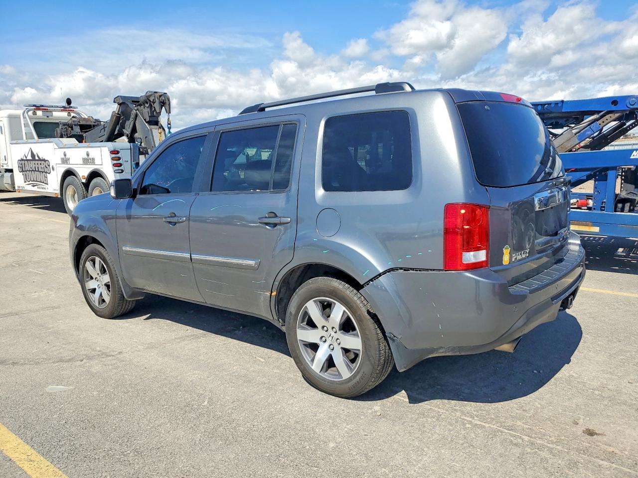 2012 Honda Pilot Touring Charcoal vin: 5FNYF4H98CB046029