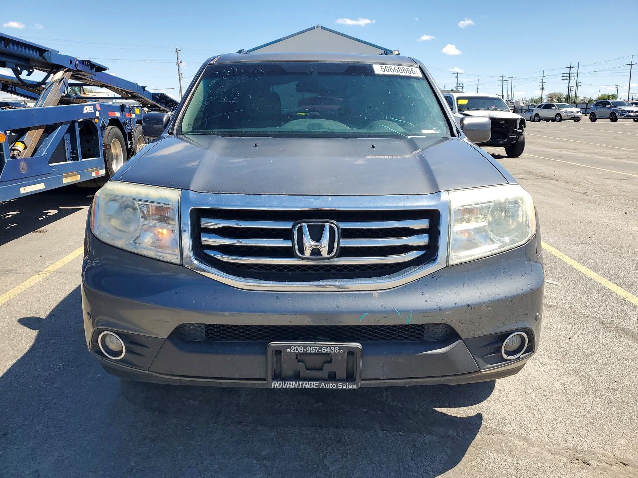 2012 Honda Pilot Touring Charcoal vin: 5FNYF4H98CB046029