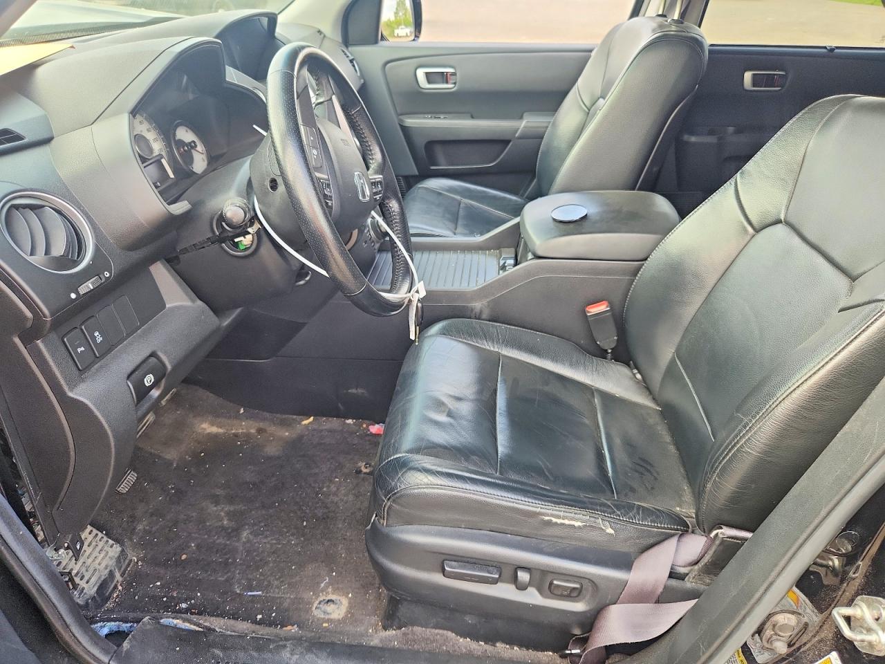 2012 Honda Pilot Touring Black vin: 5FNYF4H98CB505611