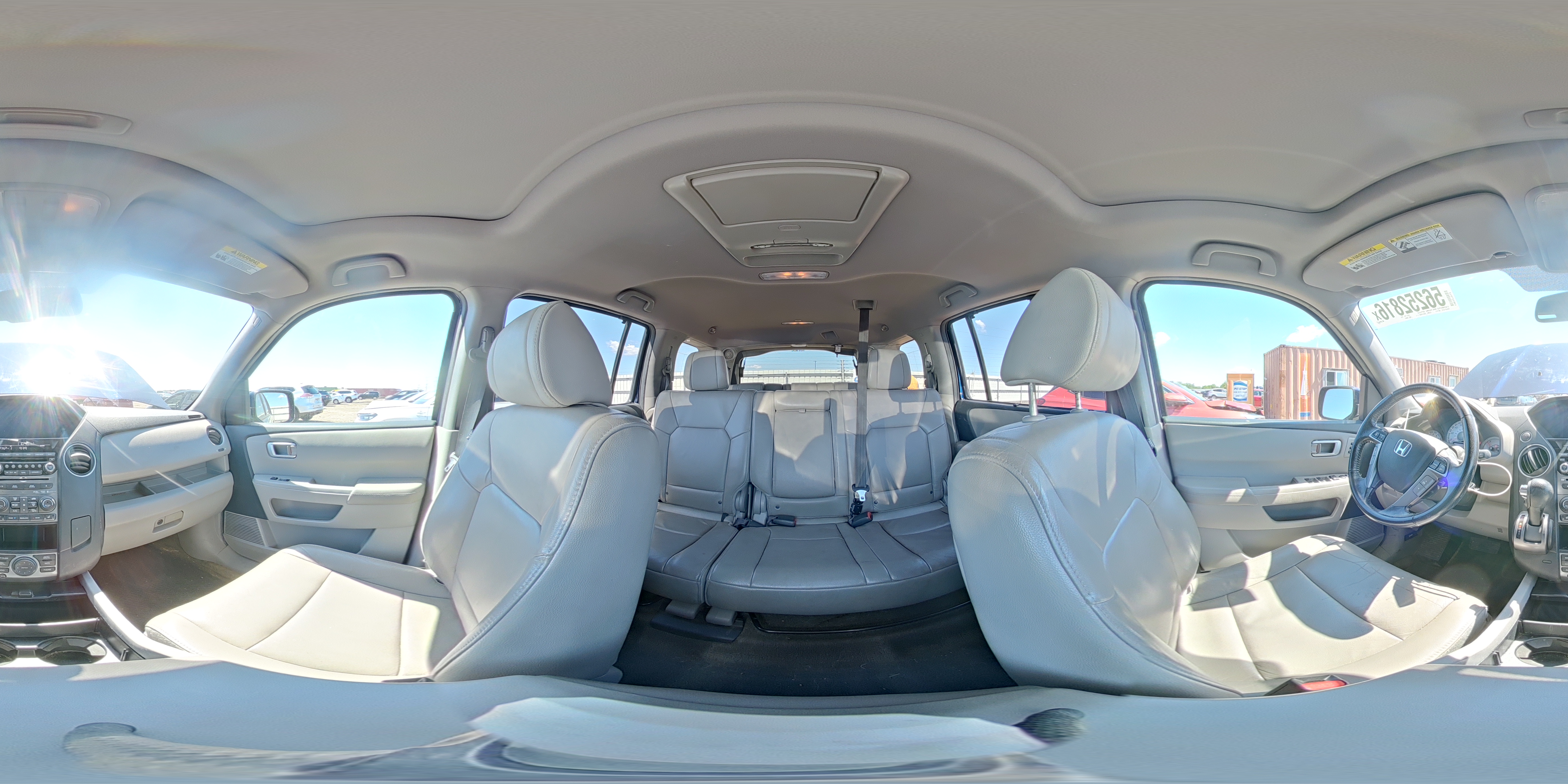 2014 Honda Pilot Touring Blue vin: 5FNYF4H98EB030061