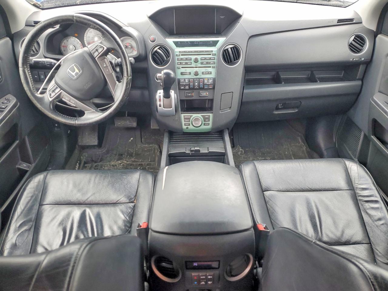 2011 Honda Pilot Touring Black vin: 5FNYF4H99BB020246