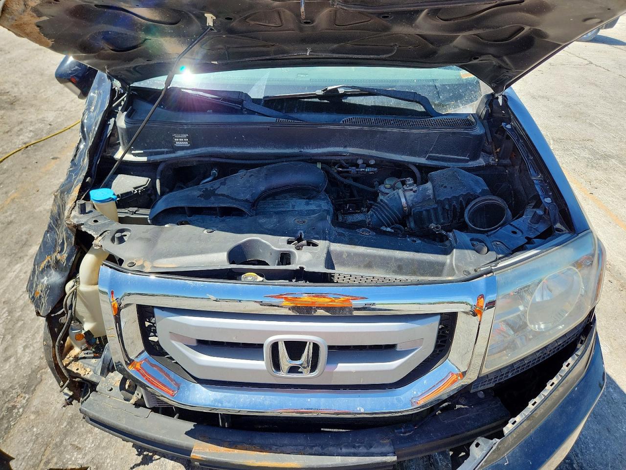 2011 Honda Pilot Touring Black vin: 5FNYF4H99BB038942