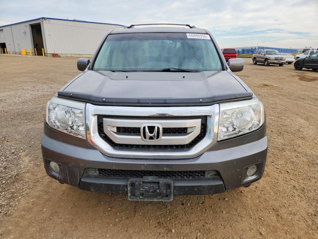 2011 Honda Pilot Touring Gray vin: 5FNYF4H99BB504272