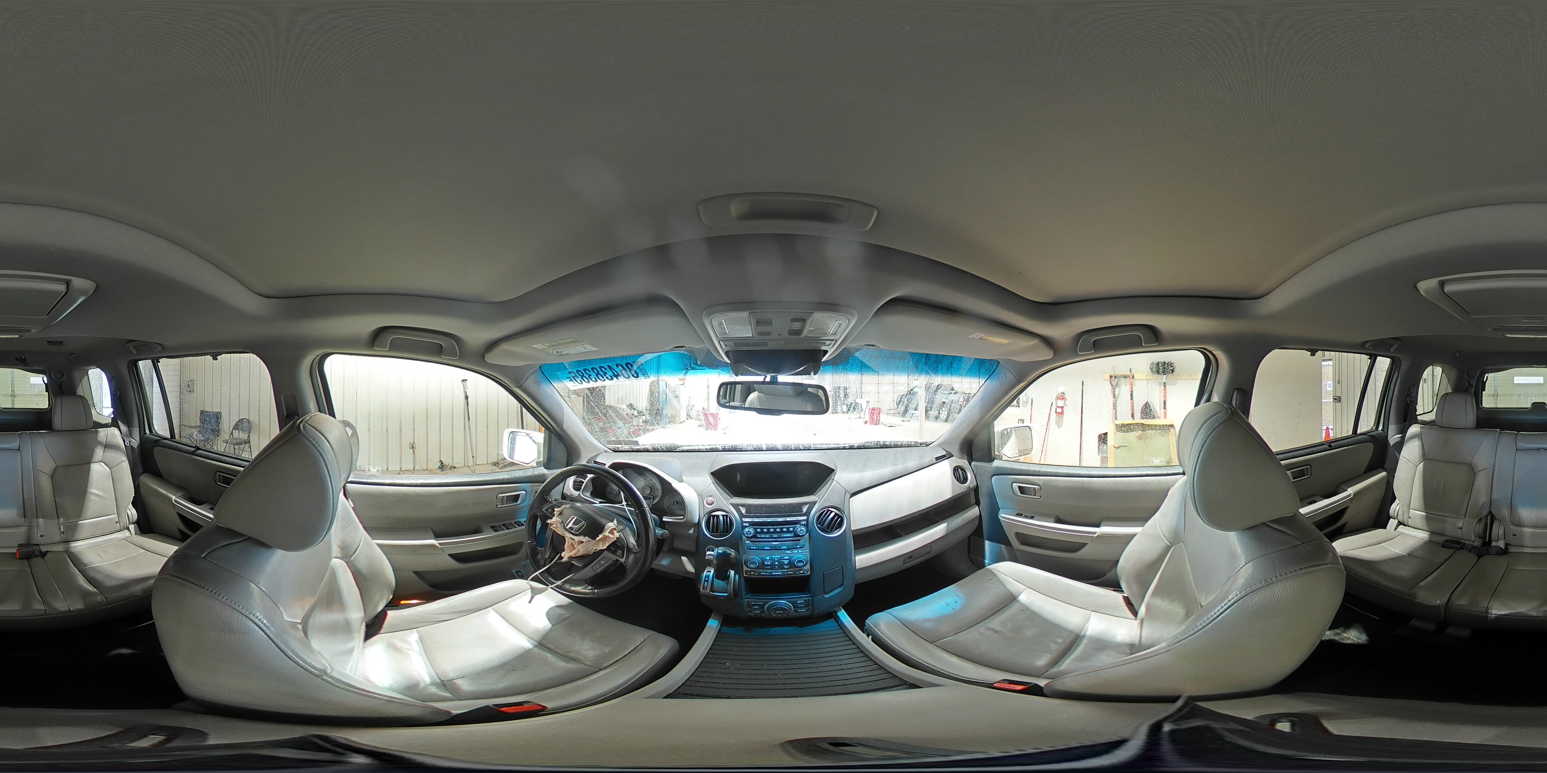 2012 Honda Pilot Touring White vin: 5FNYF4H99CB029126