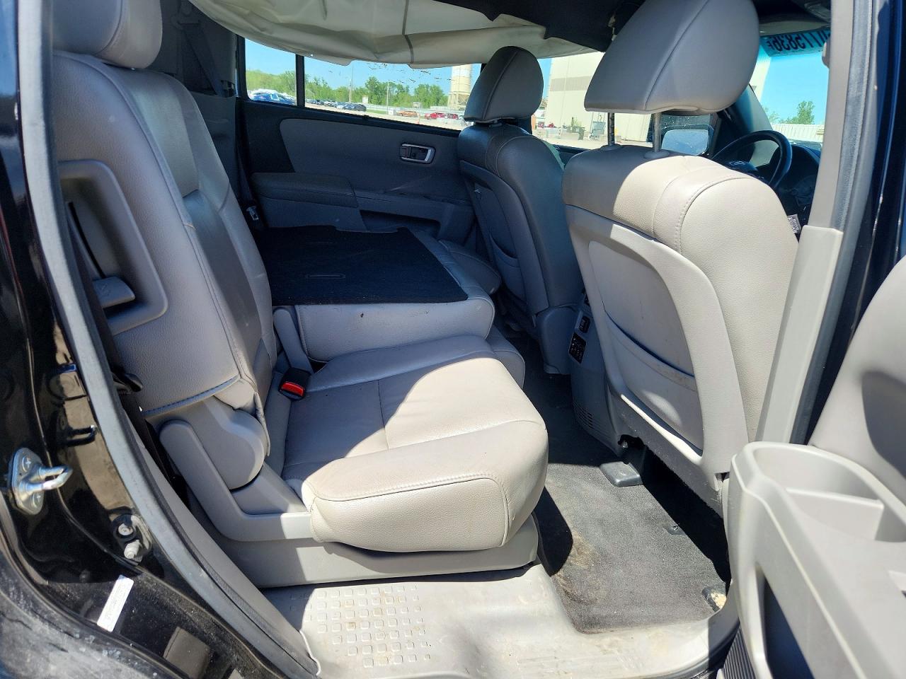 2012 Honda Pilot Touring Black vin: 5FNYF4H99CB034732
