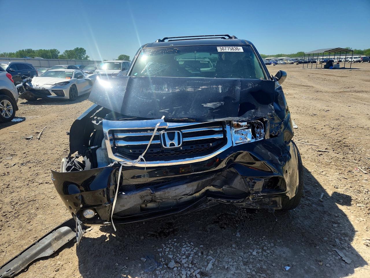 2012 Honda Pilot Touring Black vin: 5FNYF4H99CB034732