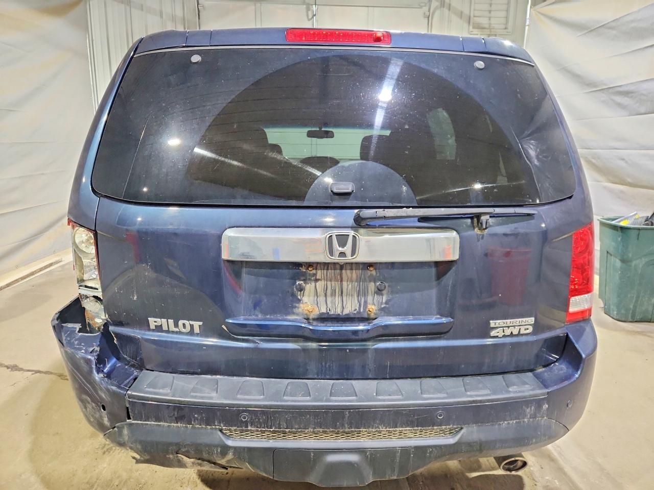 2012 Honda Pilot Touring Blue vin: 5FNYF4H99CB065222