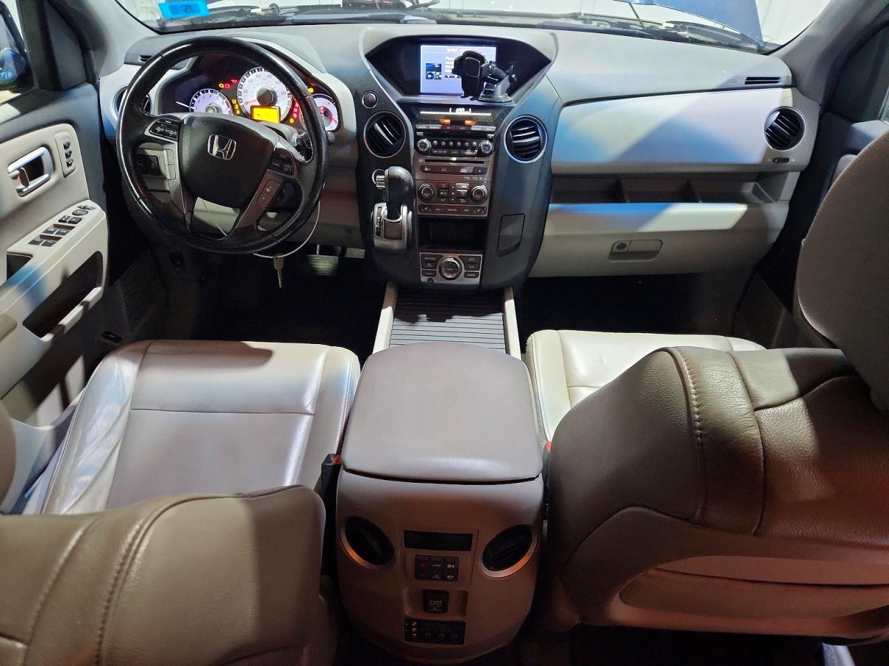 2012 Honda Pilot Touring Blue vin: 5FNYF4H99CB065222