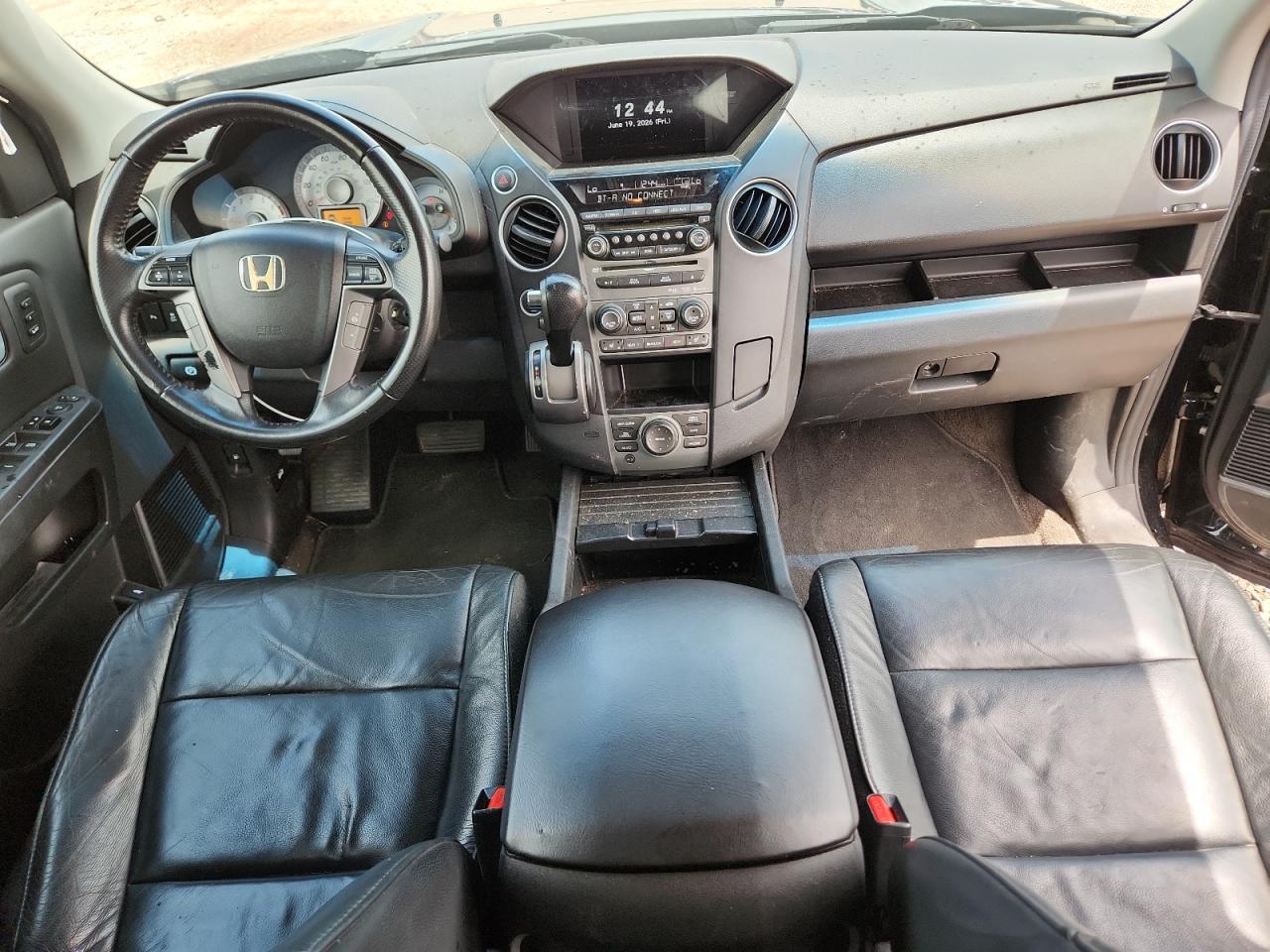 2013 Honda Pilot Touring Black vin: 5FNYF4H99DB008228