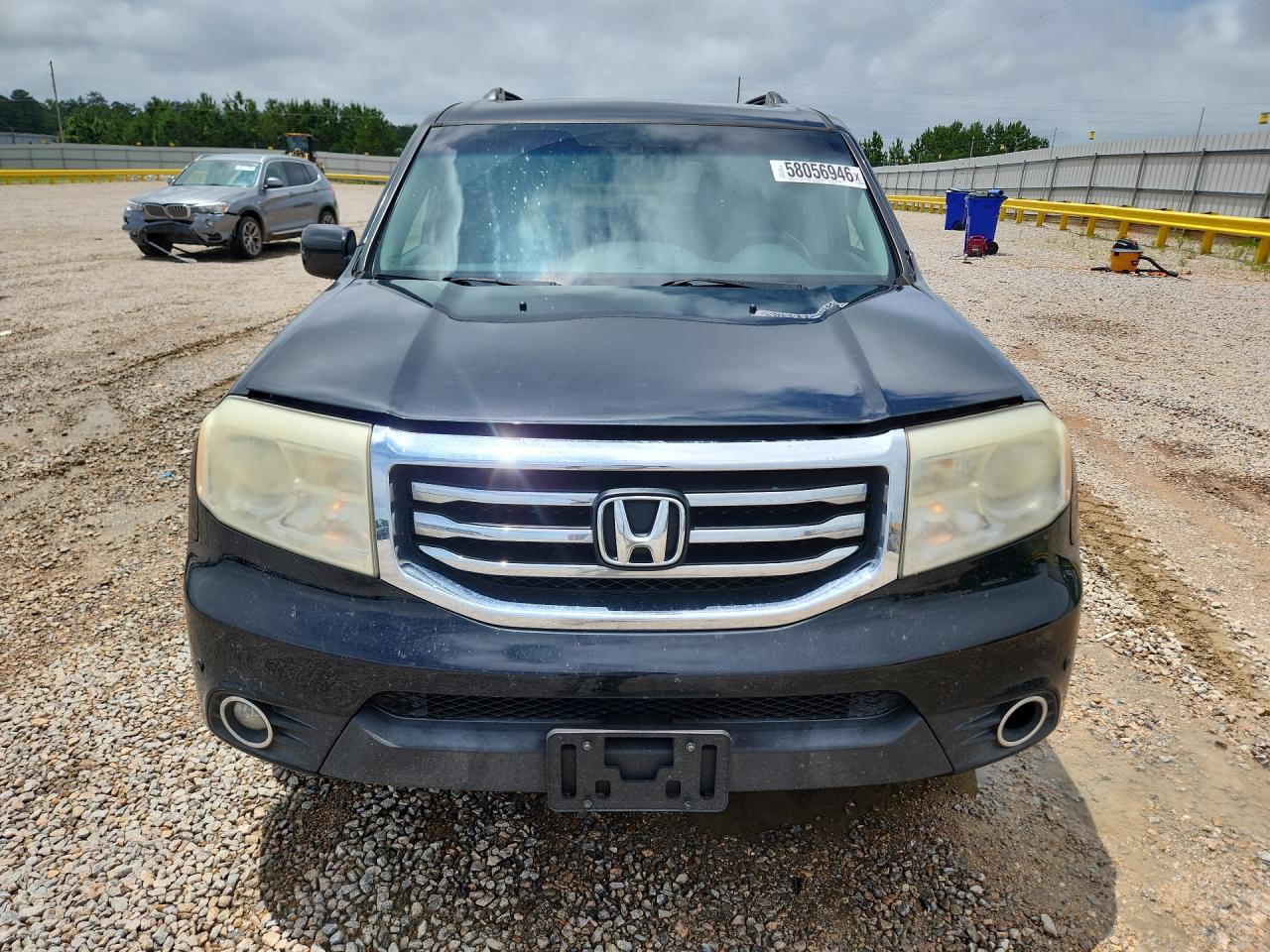 2013 Honda Pilot Touring Black vin: 5FNYF4H99DB008228