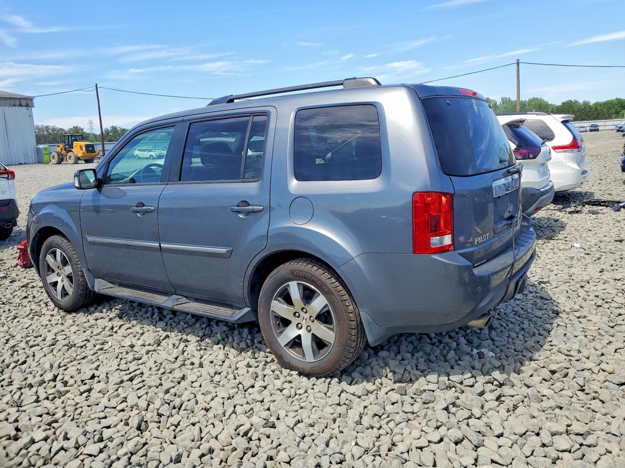 2013 Honda Pilot Touring Серый vin: 5FNYF4H99DB012912
