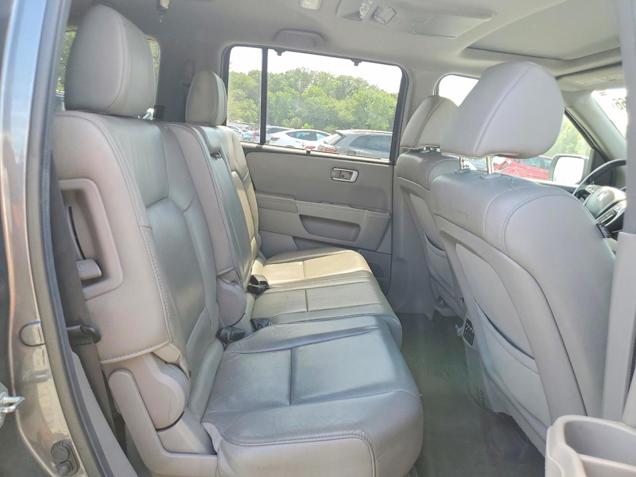 2013 Honda Pilot Touring Серый vin: 5FNYF4H99DB012912