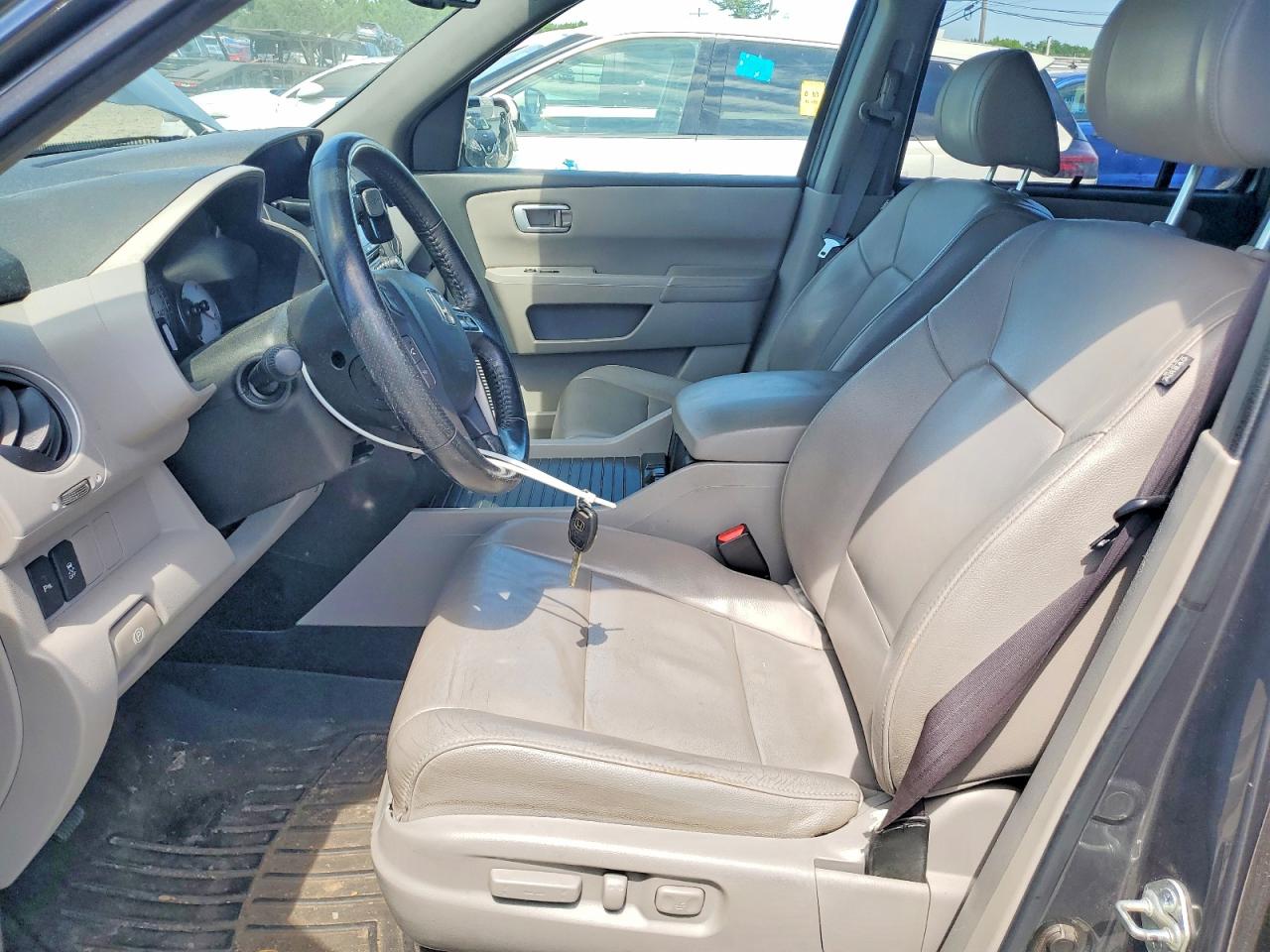 2013 Honda Pilot Touring Серый vin: 5FNYF4H99DB012912