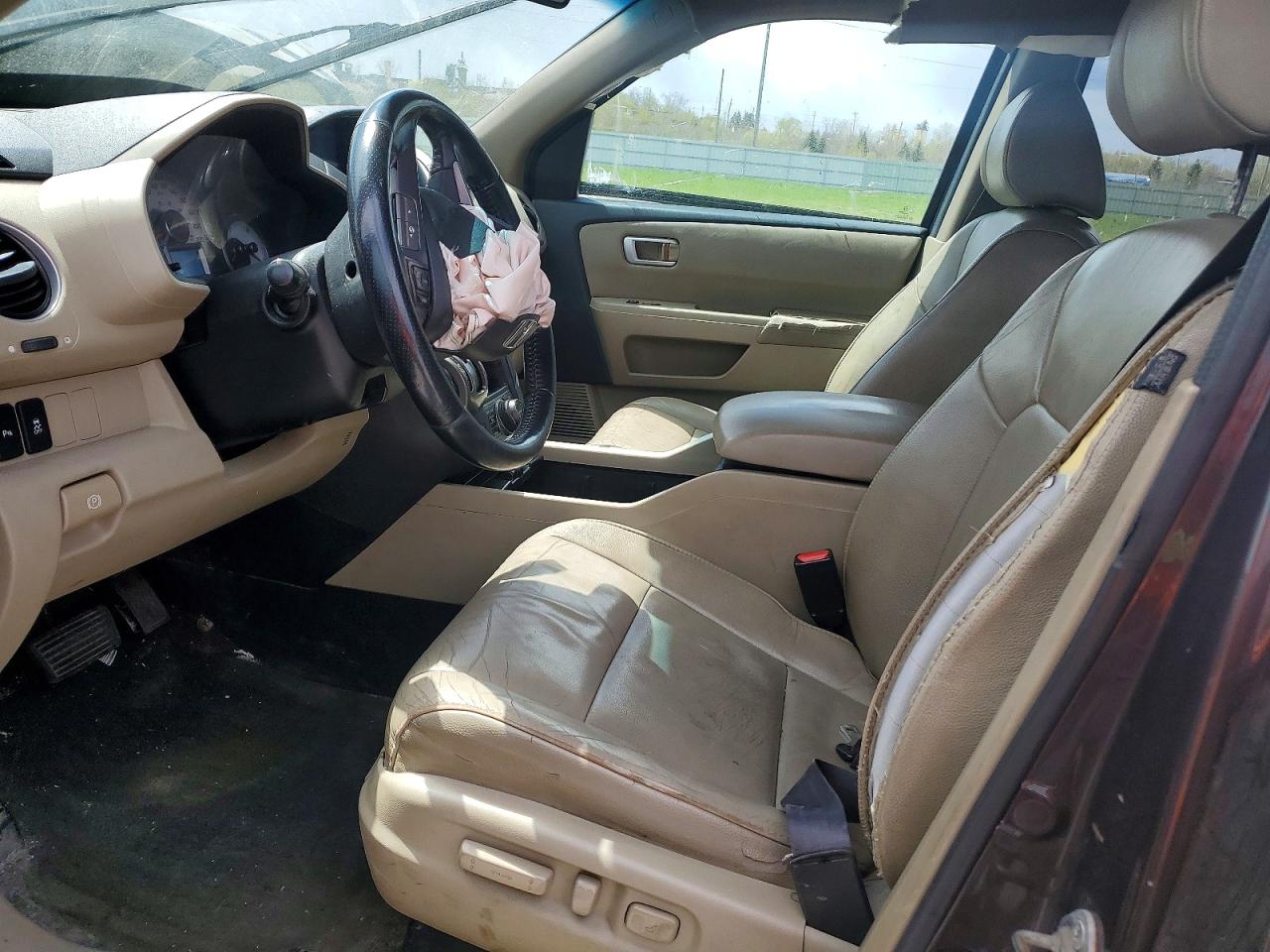 2013 Honda Pilot Touring Brown vin: 5FNYF4H99DB505439
