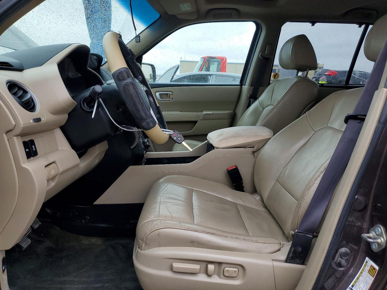 2014 Honda Pilot Touring Коричневый vin: 5FNYF4H99EB031767