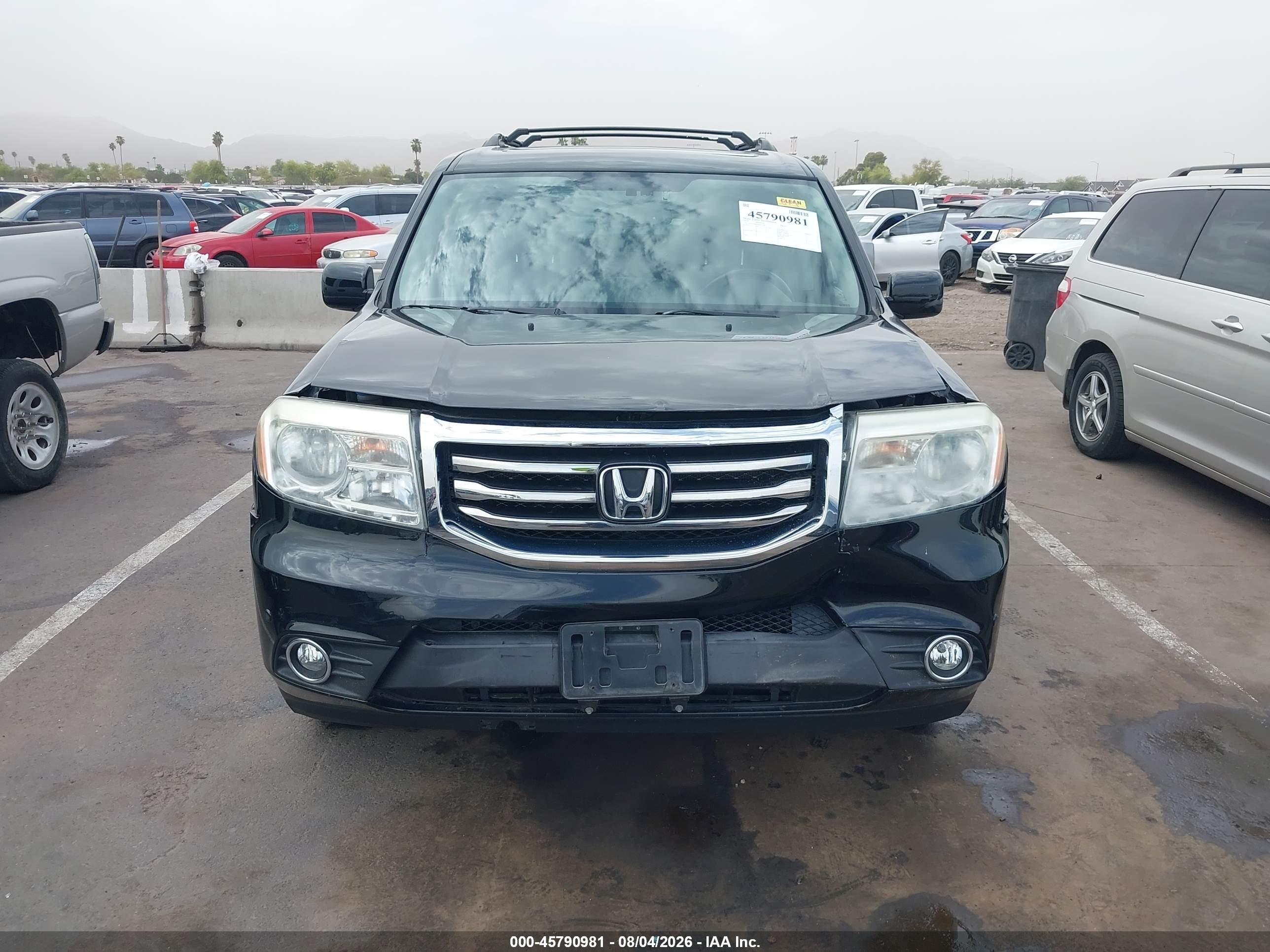 2015 Honda Pilot Touring Black vin: 5FNYF4H99FB031348
