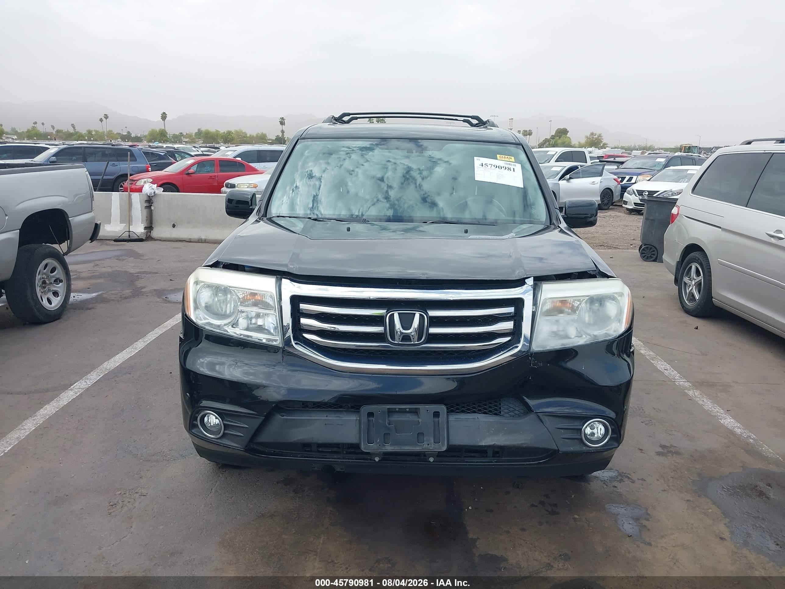 2015 Honda Pilot Touring Black vin: 5FNYF4H99FB031348