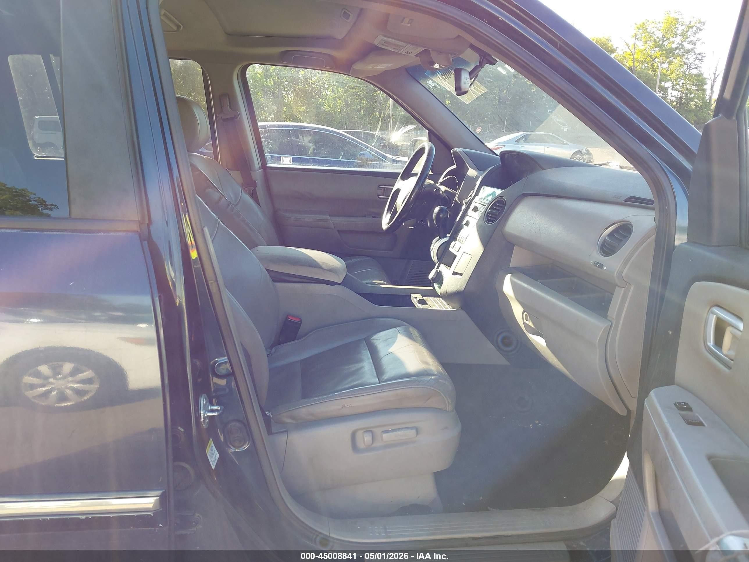 2011 Honda Pilot Touring Blue vin: 5FNYF4H9XBB016786