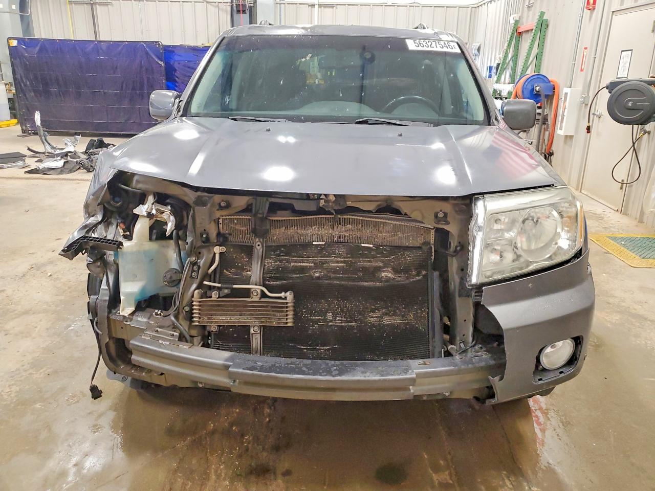 2011 Honda Pilot Touring Gray vin: 5FNYF4H9XBB075482