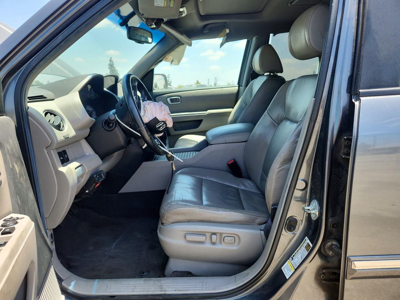 2011 Honda Pilot Touring Серый vin: 5FNYF4H9XBB090886