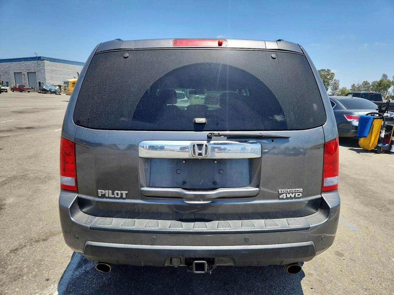 2011 Honda Pilot Touring Серый vin: 5FNYF4H9XBB090886