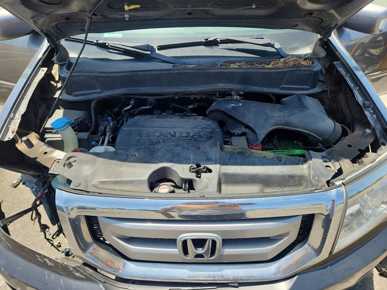 2011 Honda Pilot Touring Серый vin: 5FNYF4H9XBB090886