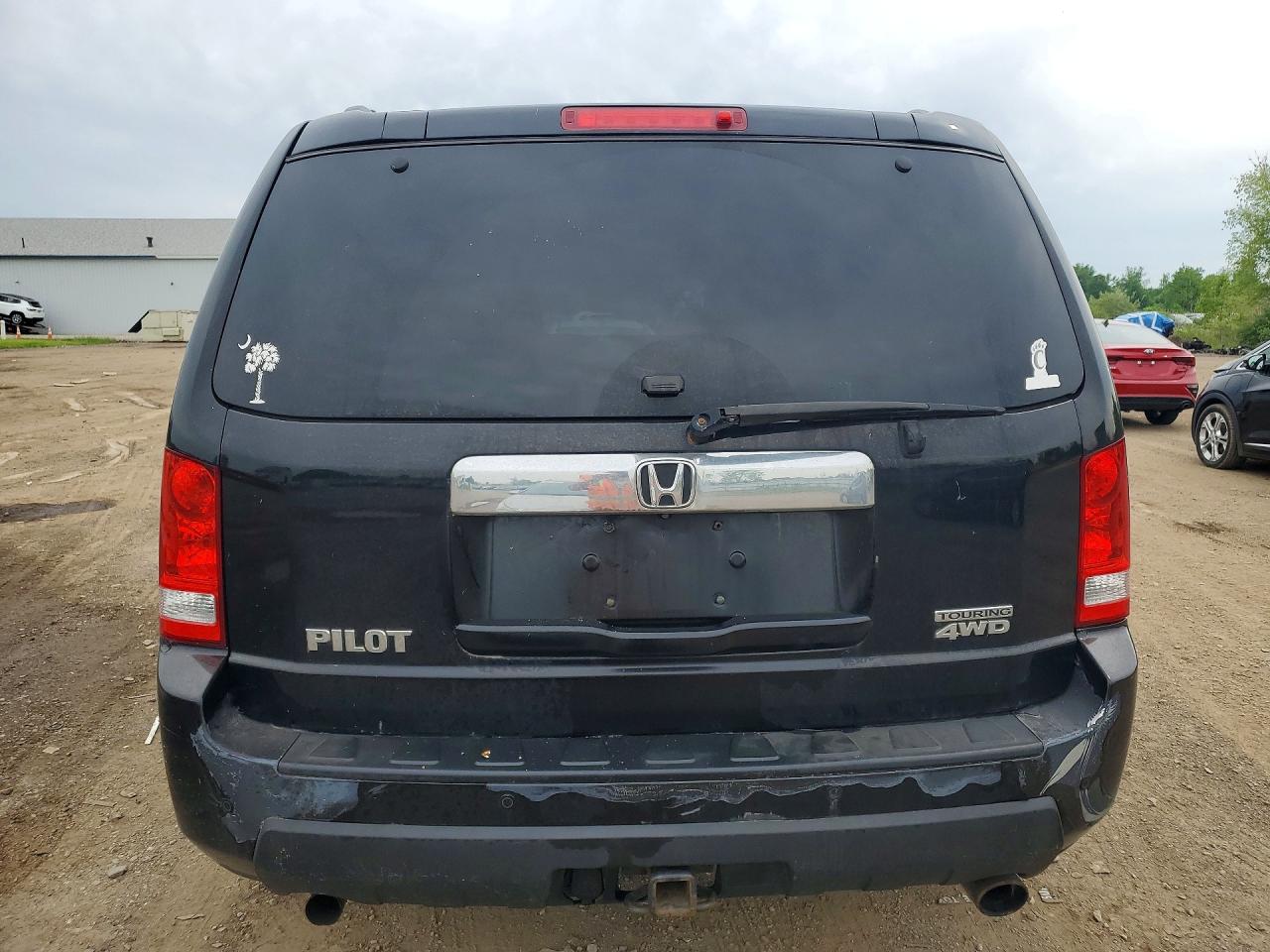 2011 Honda Pilot Touring Черный vin: 5FNYF4H9XBB096400