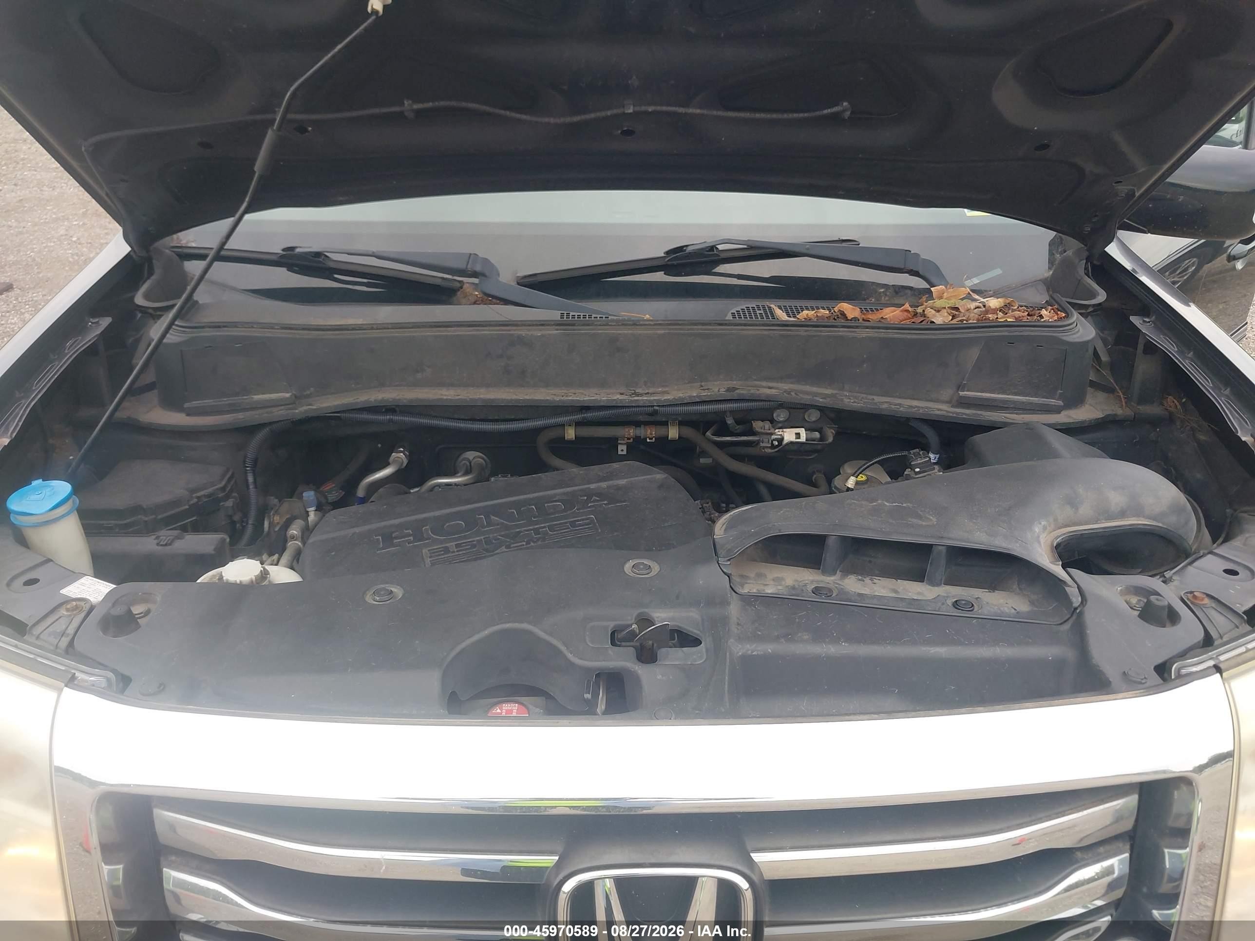 2013 Honda Pilot Touring Black vin: 5FNYF4H9XDB009176