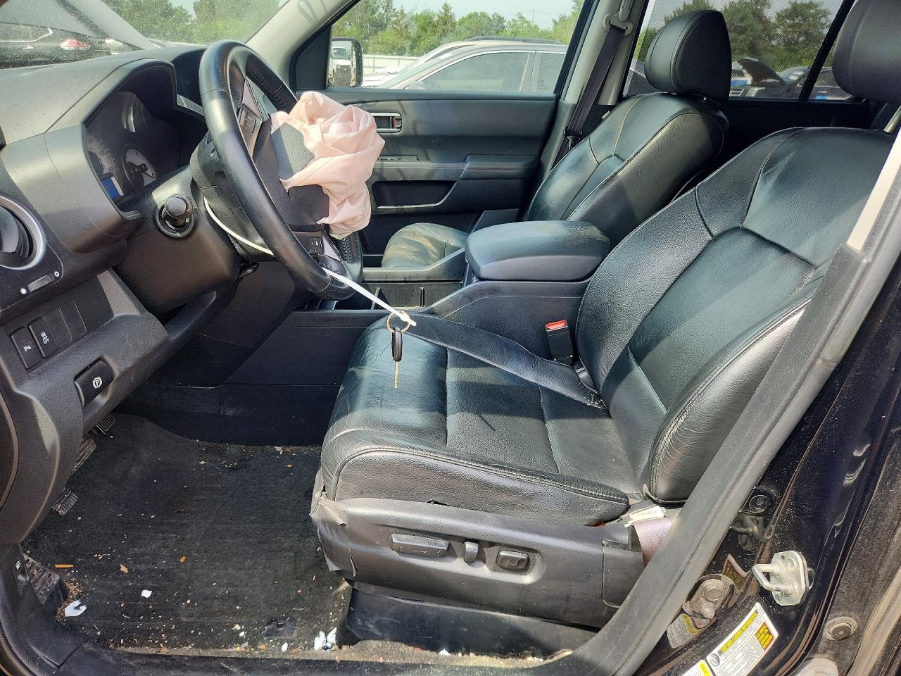2013 Honda Pilot Touring Черный vin: 5FNYF4H9XDB053503