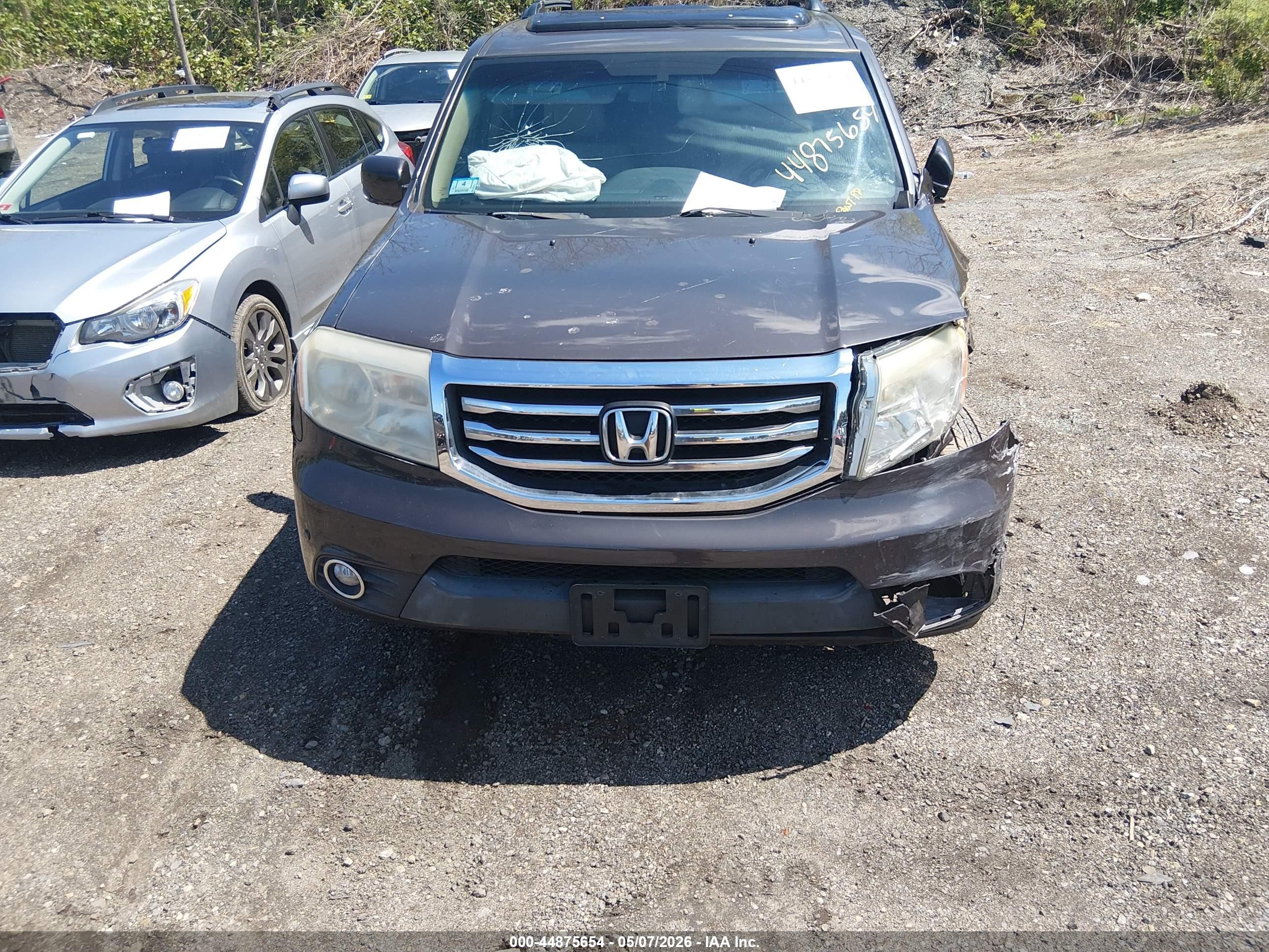 2013 Honda Pilot Touring Black vin: 5FNYF4H9XDB058684