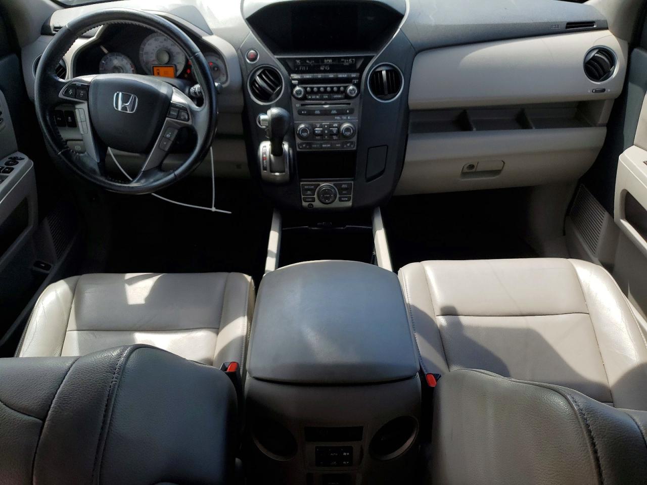2014 Honda Pilot Touring White vin: 5FNYF4H9XEB006649