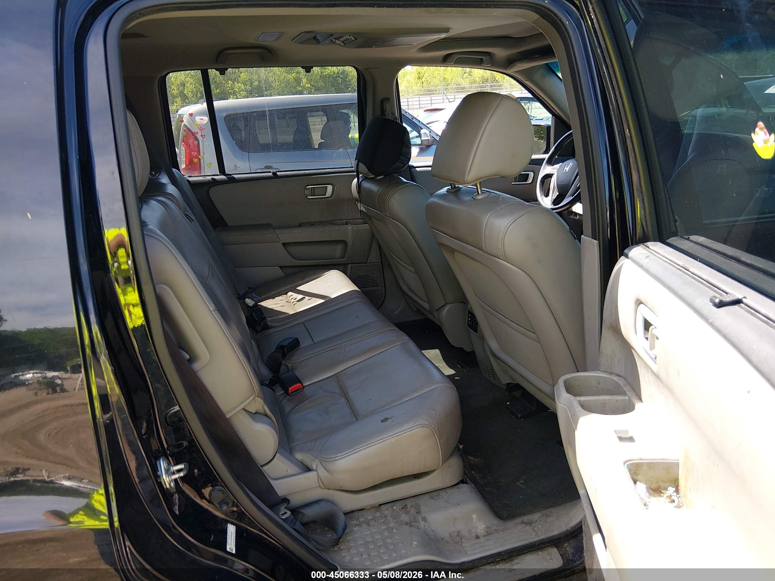 2014 Honda Pilot Touring Black vin: 5FNYF4H9XEB055091
