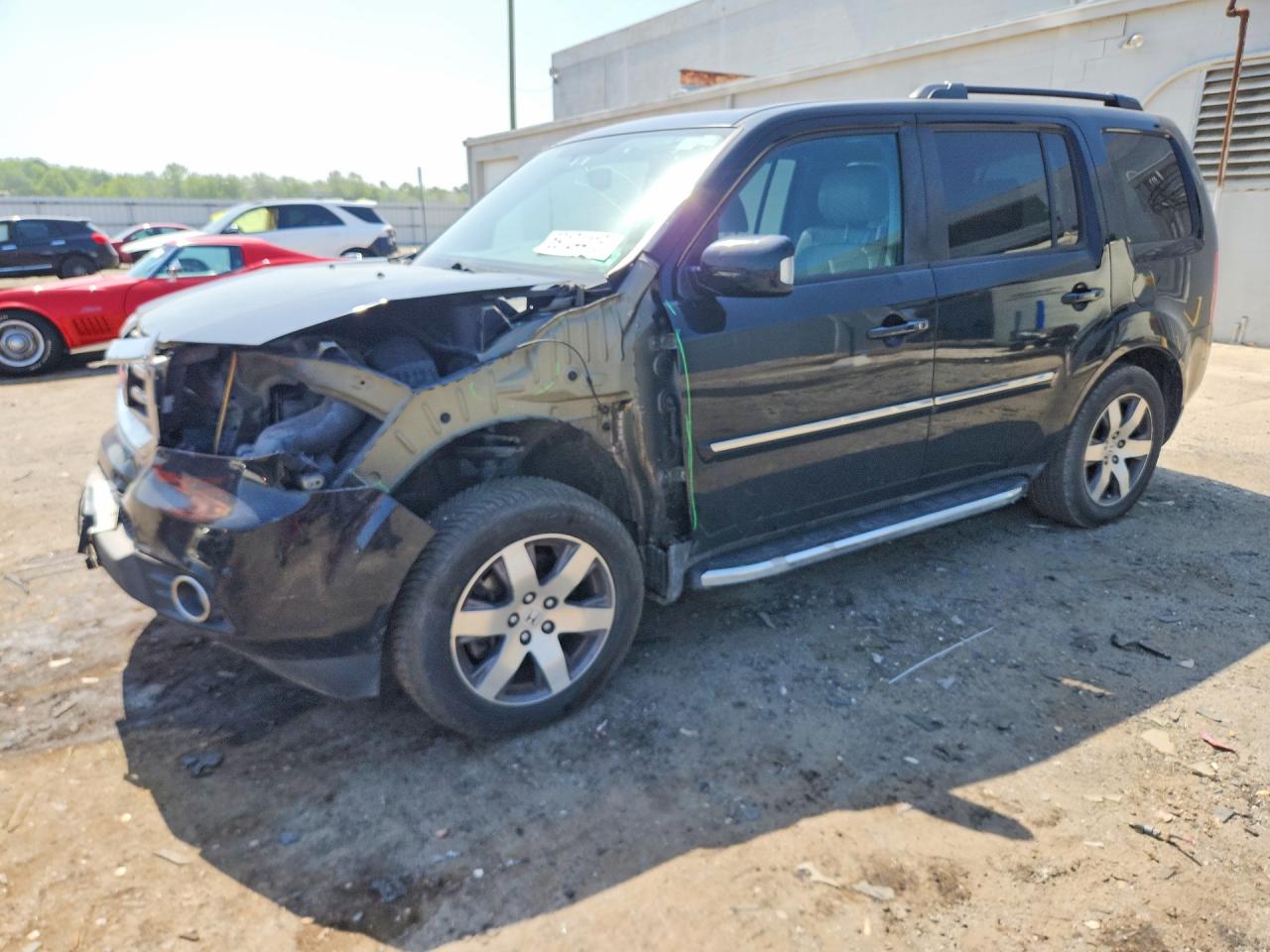 2015 Honda Pilot Touring Black vin: 5FNYF4H9XFB008712