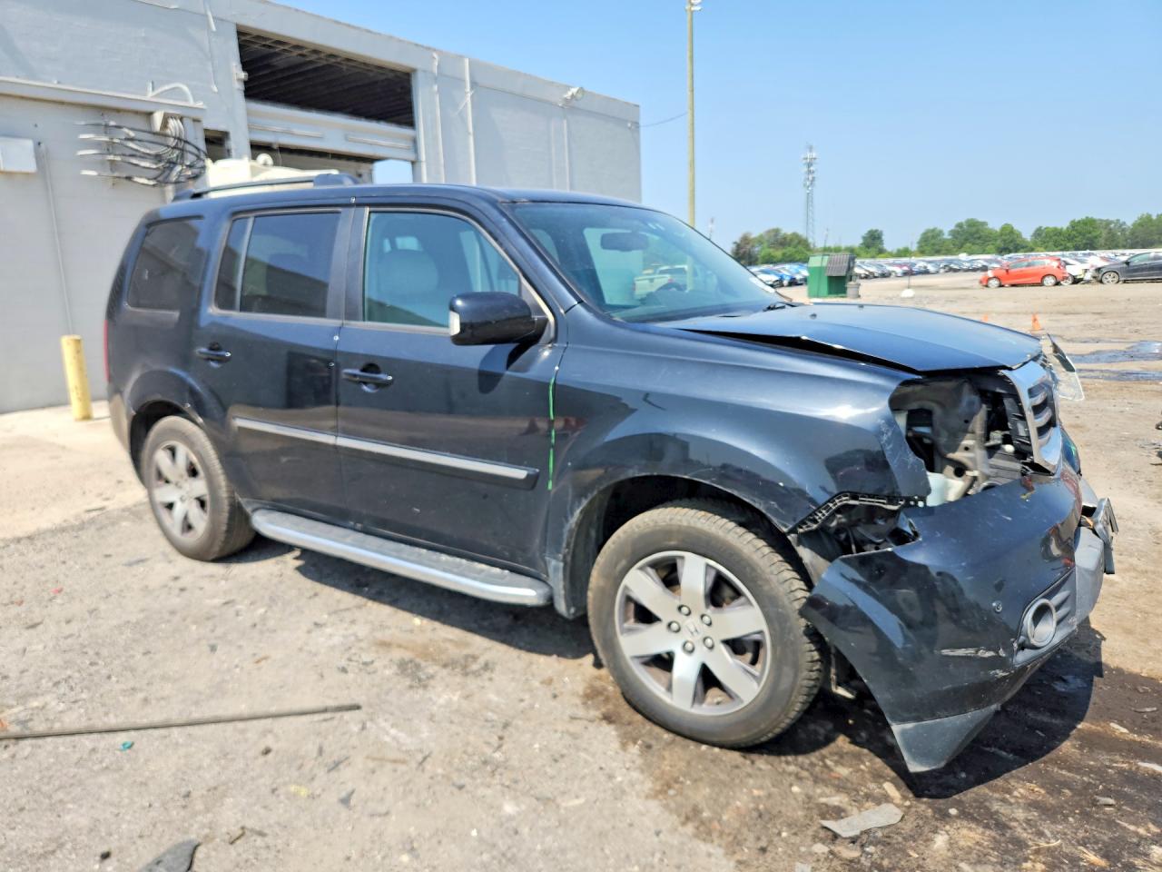 2015 Honda Pilot Touring Black vin: 5FNYF4H9XFB008712
