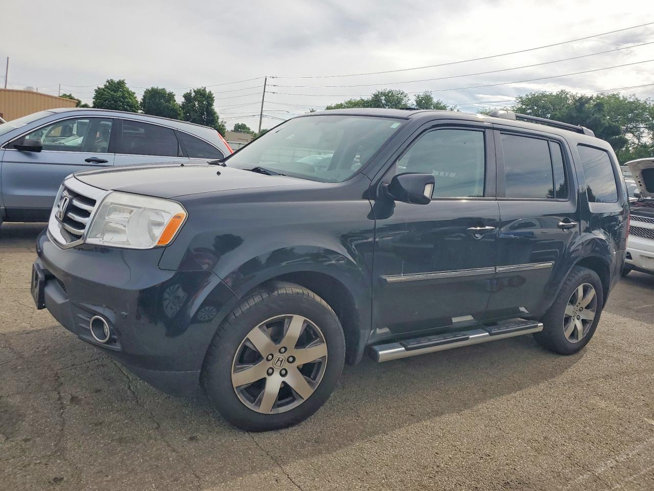2015 Honda Pilot Touring Black vin: 5FNYF4H9XFB038910