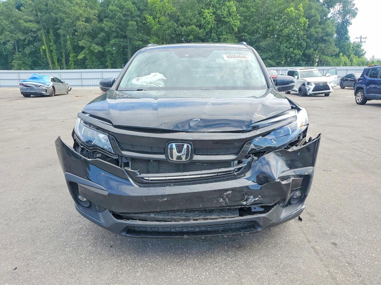 2022 Honda Pilot Se Black vin: 5FNYF5H20NB011285