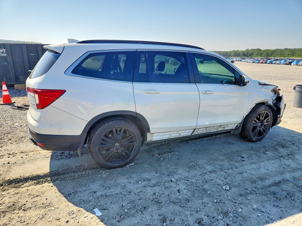 2022 Honda Pilot Se Белый vin: 5FNYF5H22NB027908